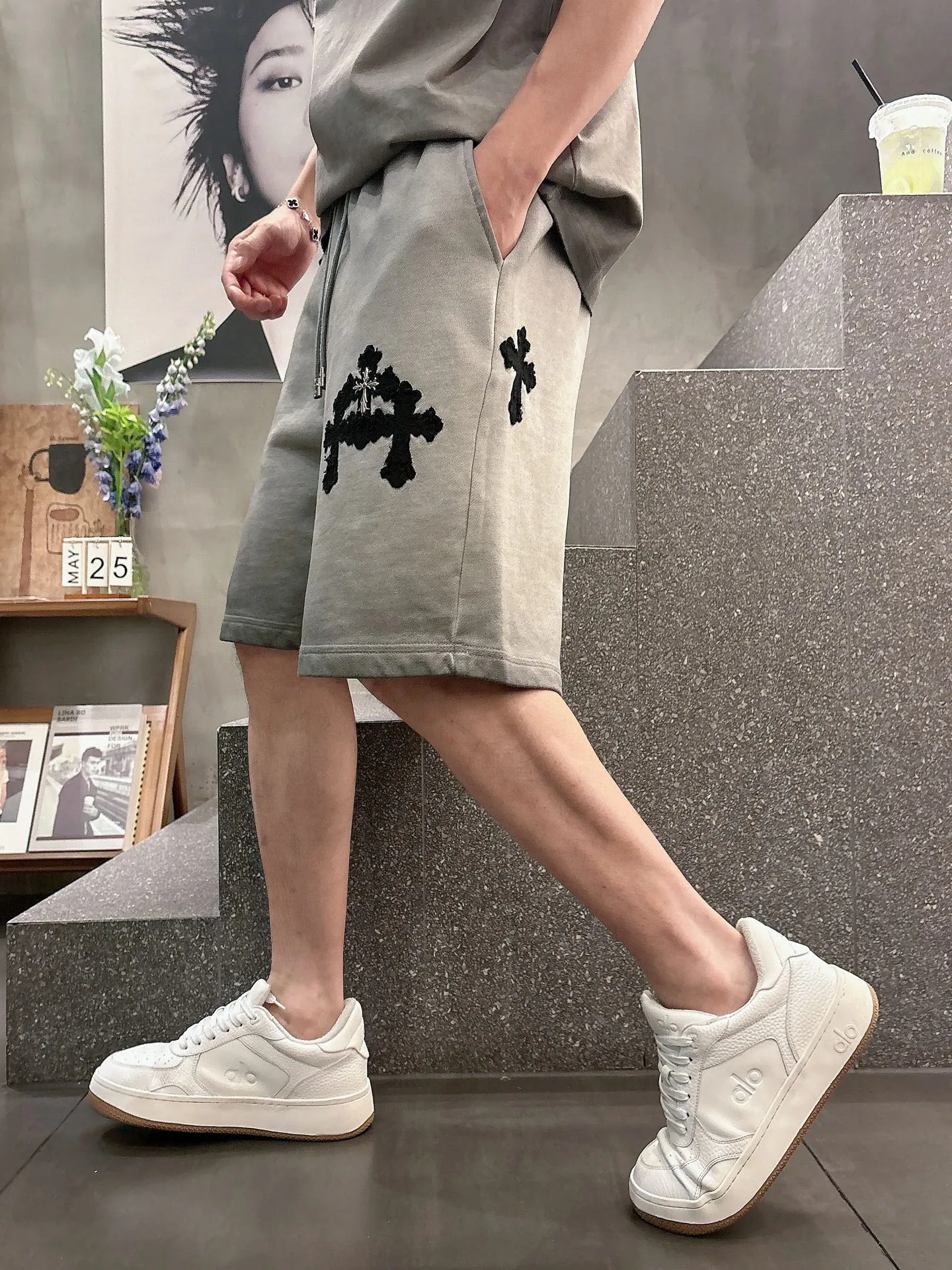 New Arrival 🩳 Sizes:M~3x :Black White Gray :6802+2809